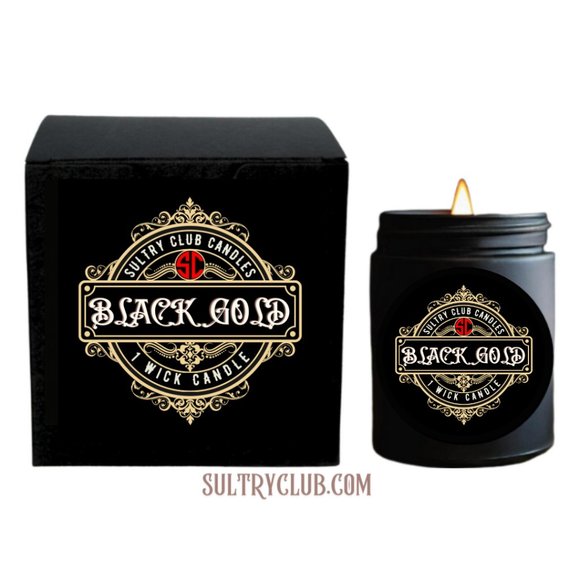 Black Gold Soy Candle - Picture 6 of 10